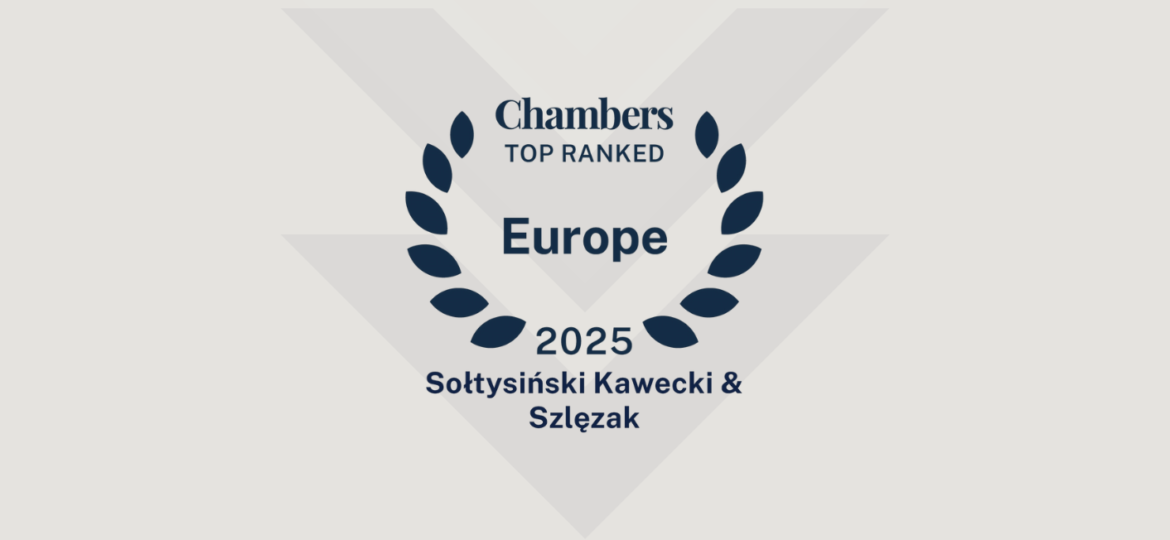 Chambers Europe 2025 - wyróżniający